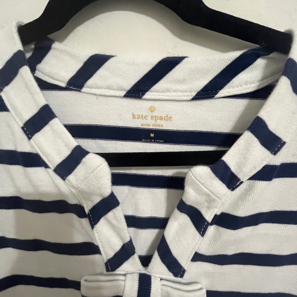 Kate Spade New York Tropez Striped Sleeveless Dress Sz M - Picture 4 of 6